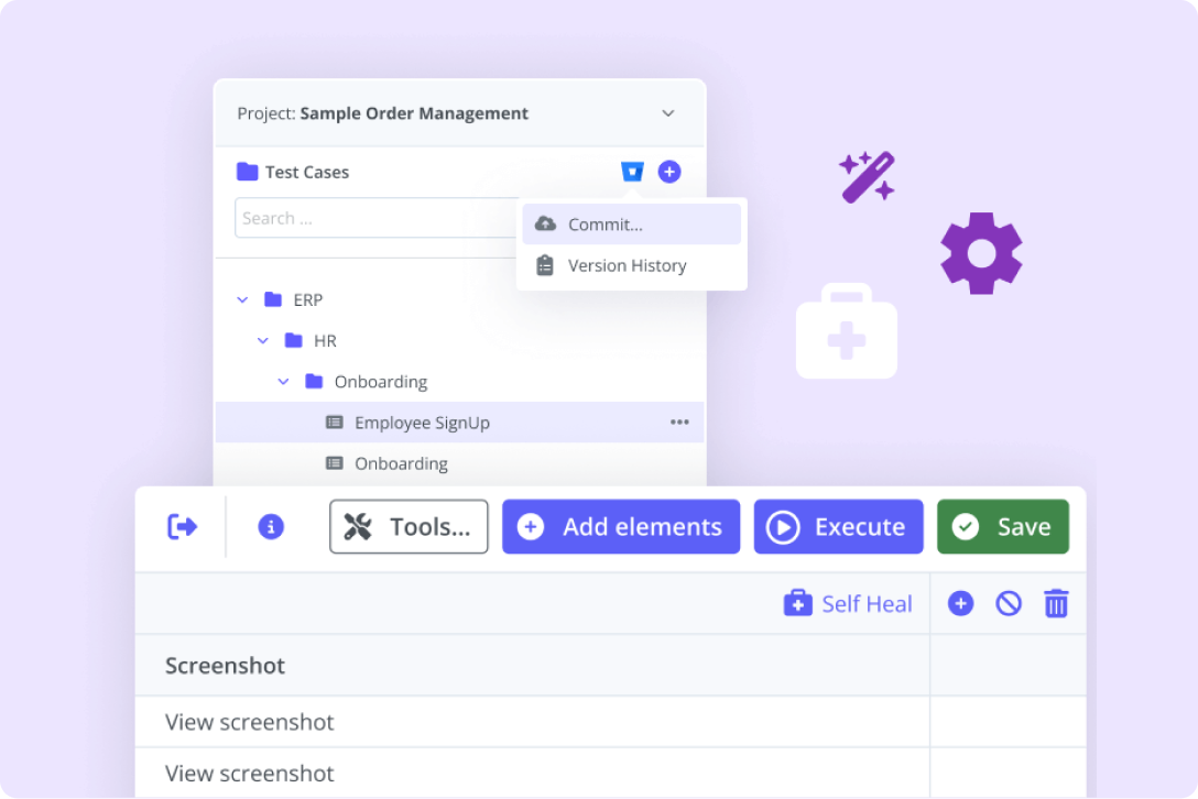 AI self-healing SAP tests reduce maintenance